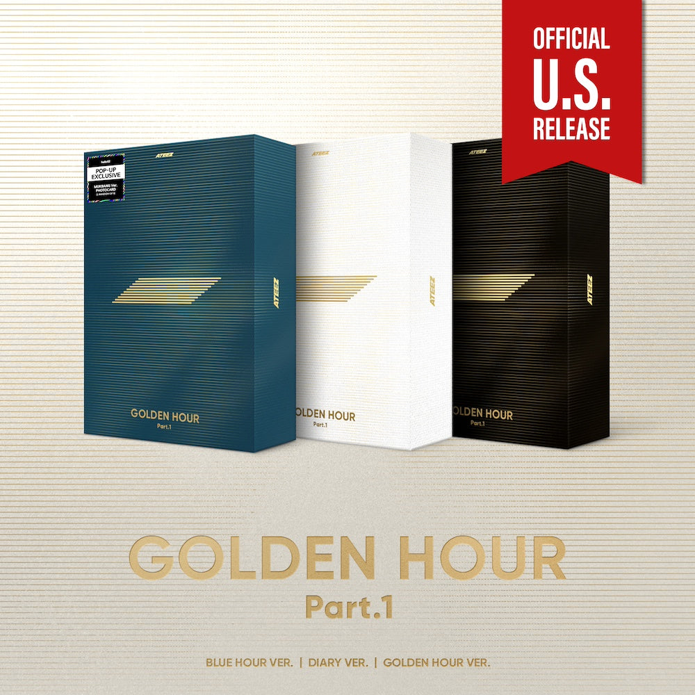 PRE-ORDER) [HELLO82 EXCLUSIVE] [POP-UP EXCL.] ATEEZ - GOLDEN HOUR 