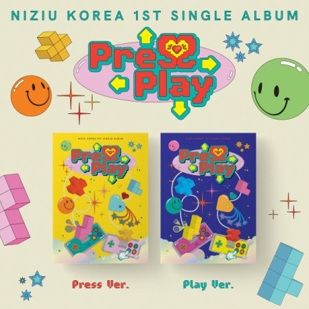 NIZIU - PRESS PLAY (1ST SINGLE ALBUM) (2 VERSIONS) – LightUpK