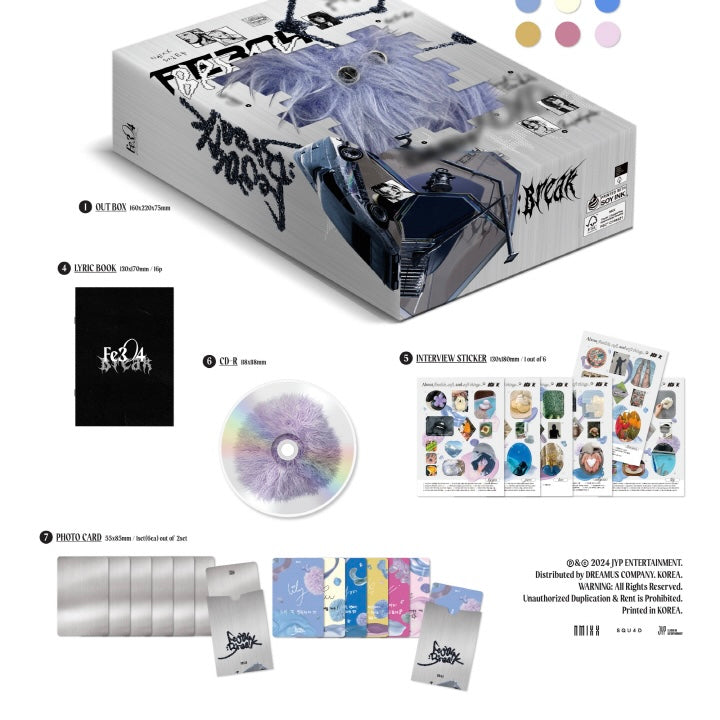 NMIXX - FE3O4: BREAK (LIMITED VER.) RANDOM - LightUpK