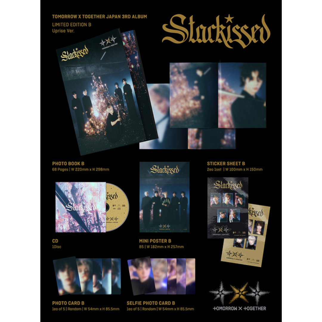 (PRE-ORDER) TOMORROW X TOGETHER - STARKISSED (FIRST PRESS LIMITED EDITION B) - LightUpK