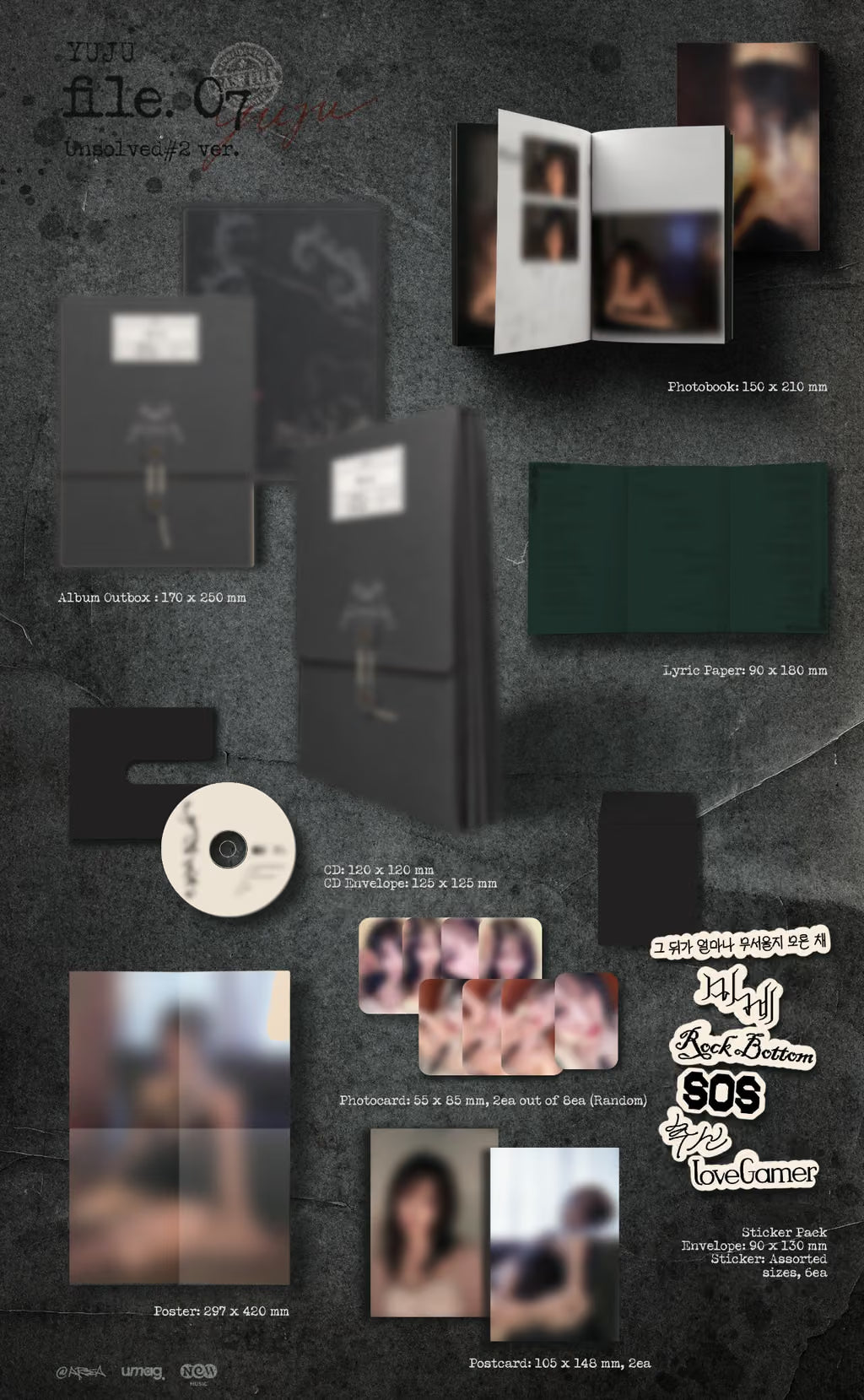 (PRE-ORDER) YUJU - 4TH MINI ALBUM: FILE. 07 (2 VERSIONS)