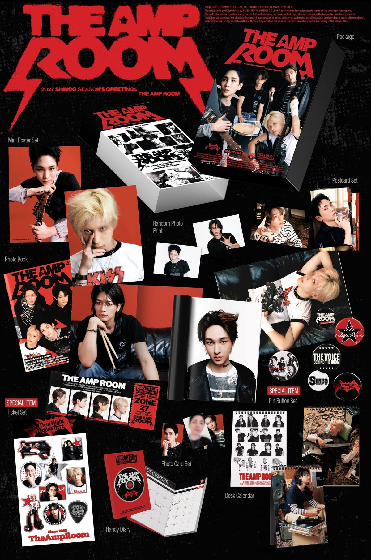 (PRE-ORDER) SHINEE - 2027 SEASON'S GREETINGS