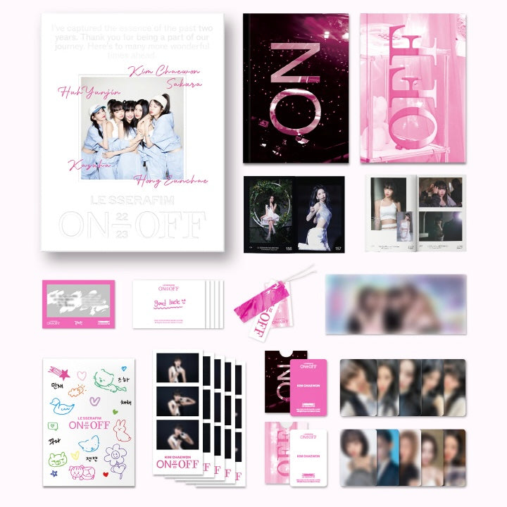 LE SSERAFIM - LE SSERAFIM 'ON-OFF' 22-23 (BIG SIZE) - LightUpK
