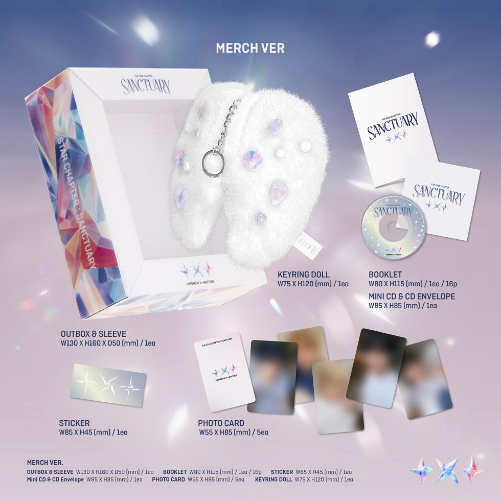 TOMORROW X TOGETHER (TXT) - SANCTUARY (MERCH VER.) - LightUpK