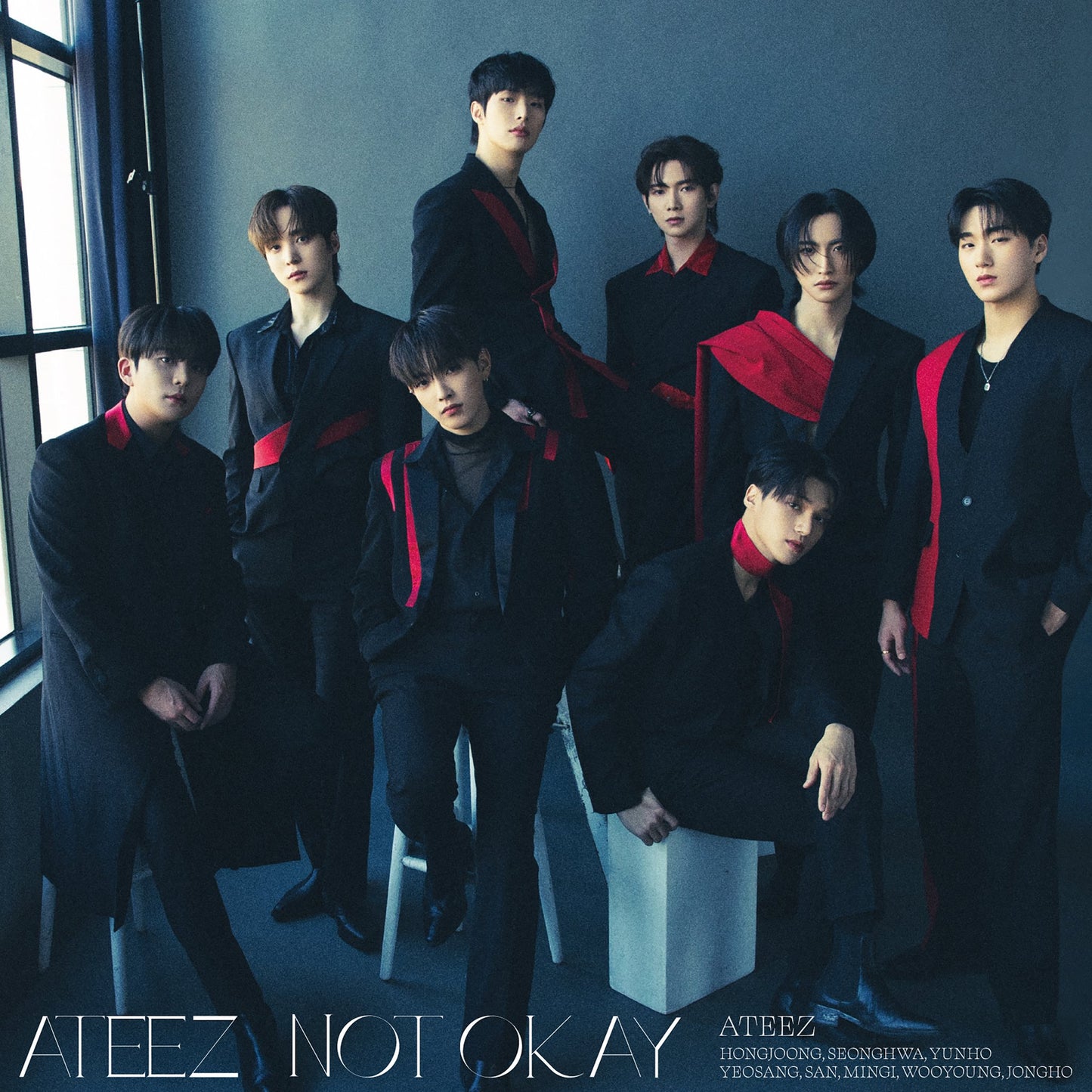ATEEZ - NOT OKAY (4 VERSIONS) - LightUpK
