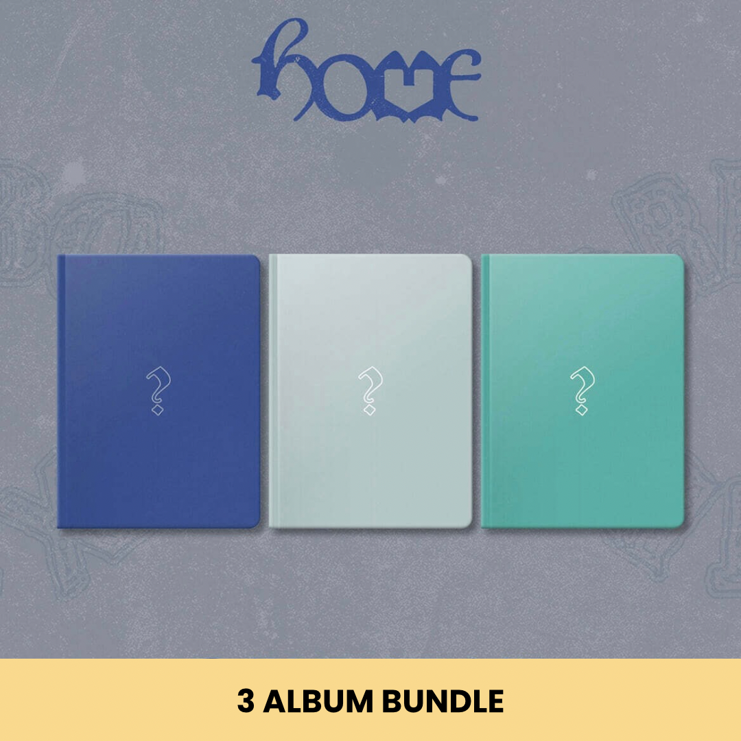 (PRE-ORDER) BOYNEXTDOOR - 1ST STUDIO ALBUM 'HOME' (3 VERSIONS) BUNDLE - LightUpK