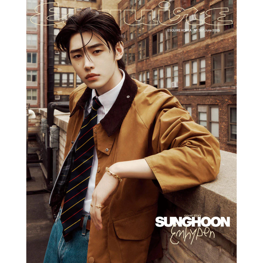 ESQUIRE 2025. 06 (COVER : ENHYPEN JAKE & SUNGHOON) (3 VERSIONS) - LightUpK