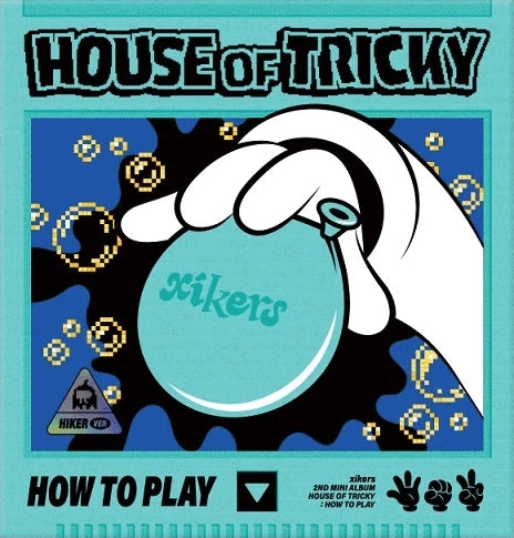 XIKERS - HOUSE OF TRICKY : HOW TO PLAY (2ND MINI ALBUM) (2 VERSIONS) - LightUpK