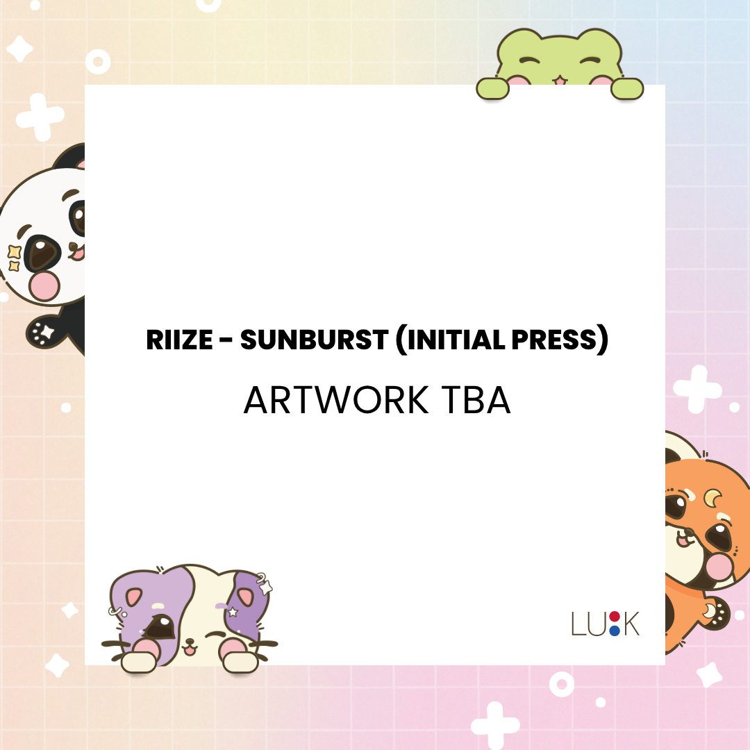 (PRE-ORDER) RIIZE - SUNBURST (INITIAL PRESS)