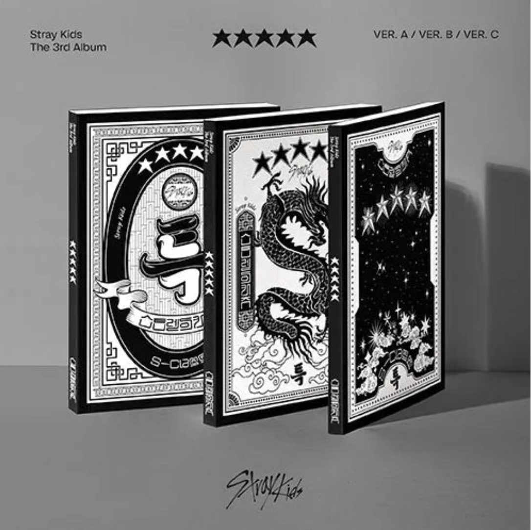 STRAY KIDS - VOL.3 [ (5-STAR)] (3 VERSIONS) – LightUpK