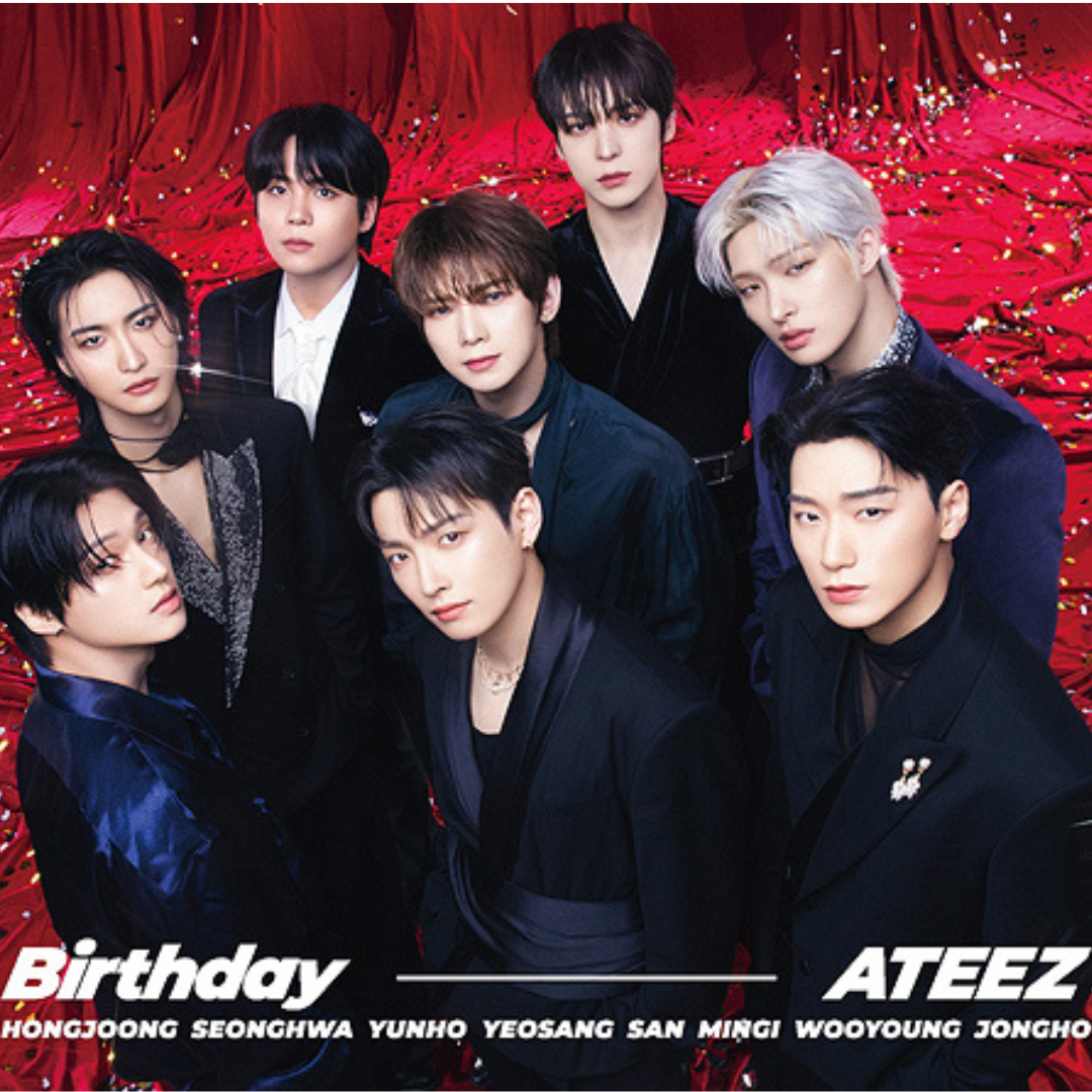 ATEEZ - BIRTHDAY (4 VERSIONS) - LightUpK