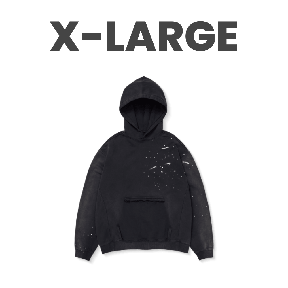 (PRE-ORDER) BTS - BLACK HOODIE - LightUpK