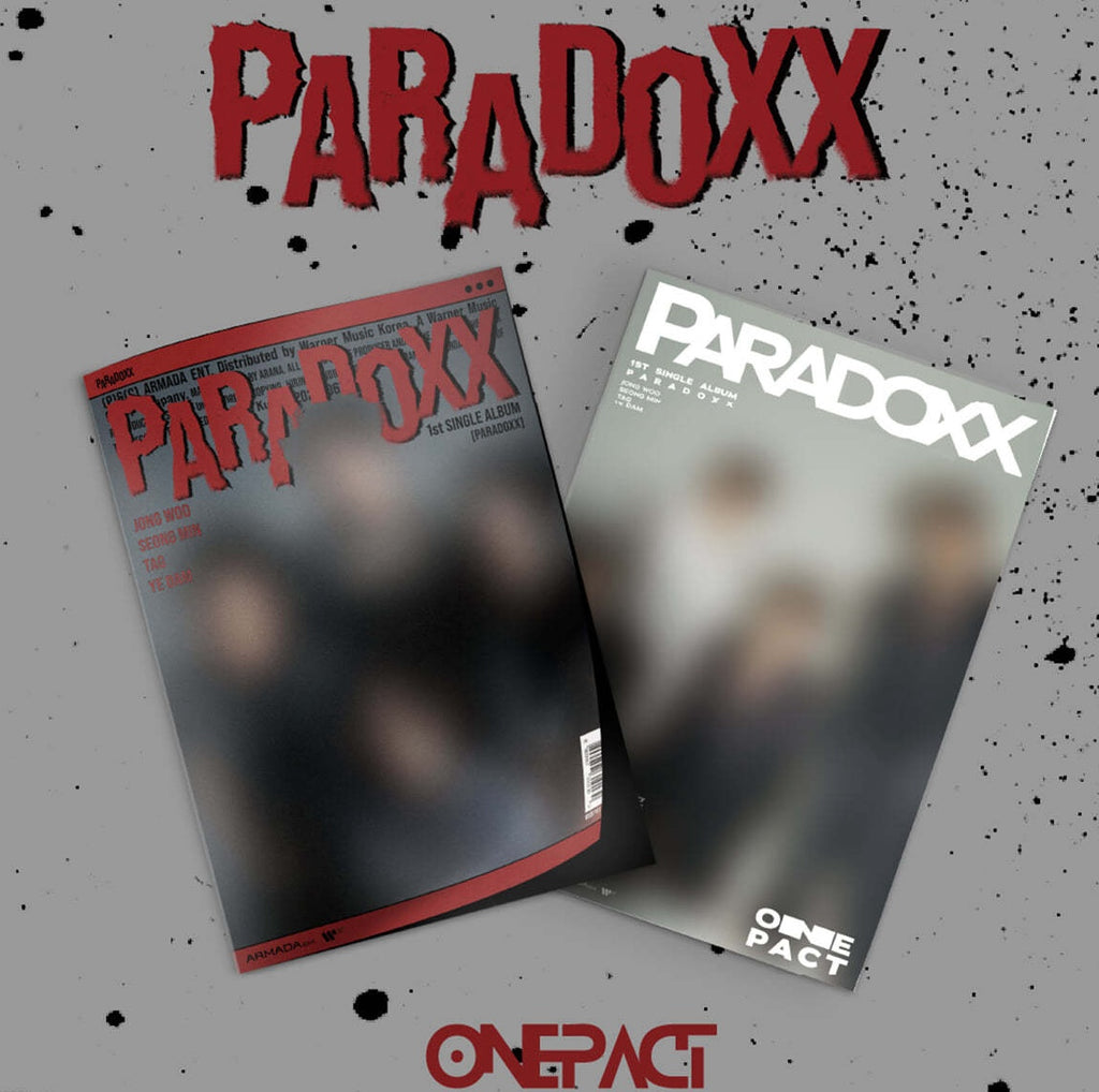 (PRE-ORDER) ONE PACT - 1ST SINGLE ALBUM [PARADOXX] (2 VERSIONS) RANDOM