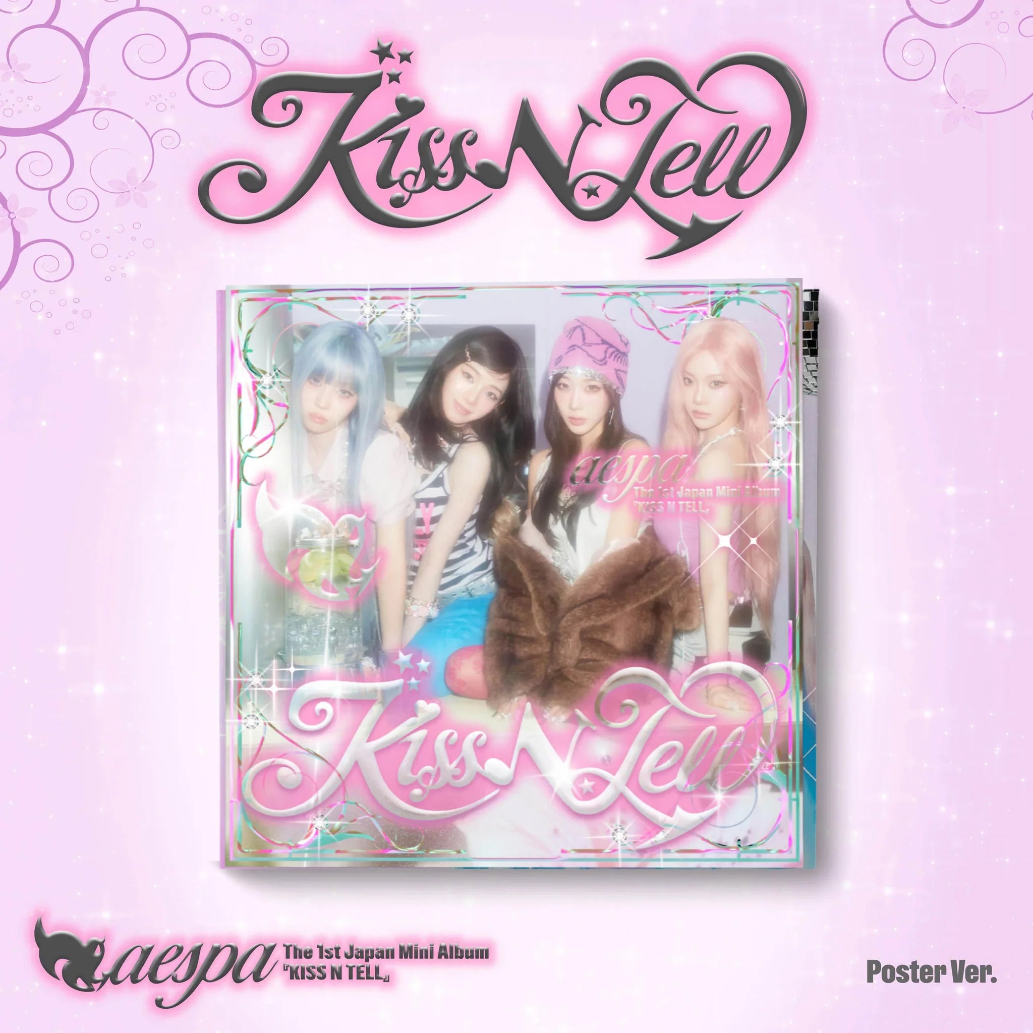 AESPA - KISS N TELL (POSTER VER.) (5 VERSIONS) RANDOM – LightUpK AESPA - KISS N TELL (POSTER VER.) (5 VERSIONS) RANDOM – LightUpK