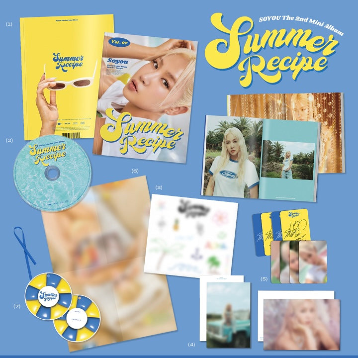 SOYOU - SUMMER RECIPE (2ND MINI ALBUM) - LightUpK