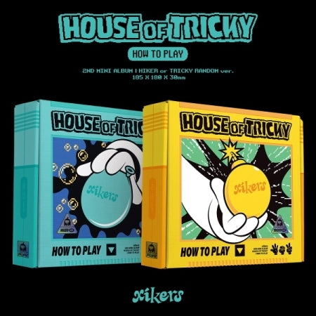 XIKERS - HOUSE OF TRICKY : HOW TO PLAY (2ND MINI ALBUM) (2 VERSIONS)