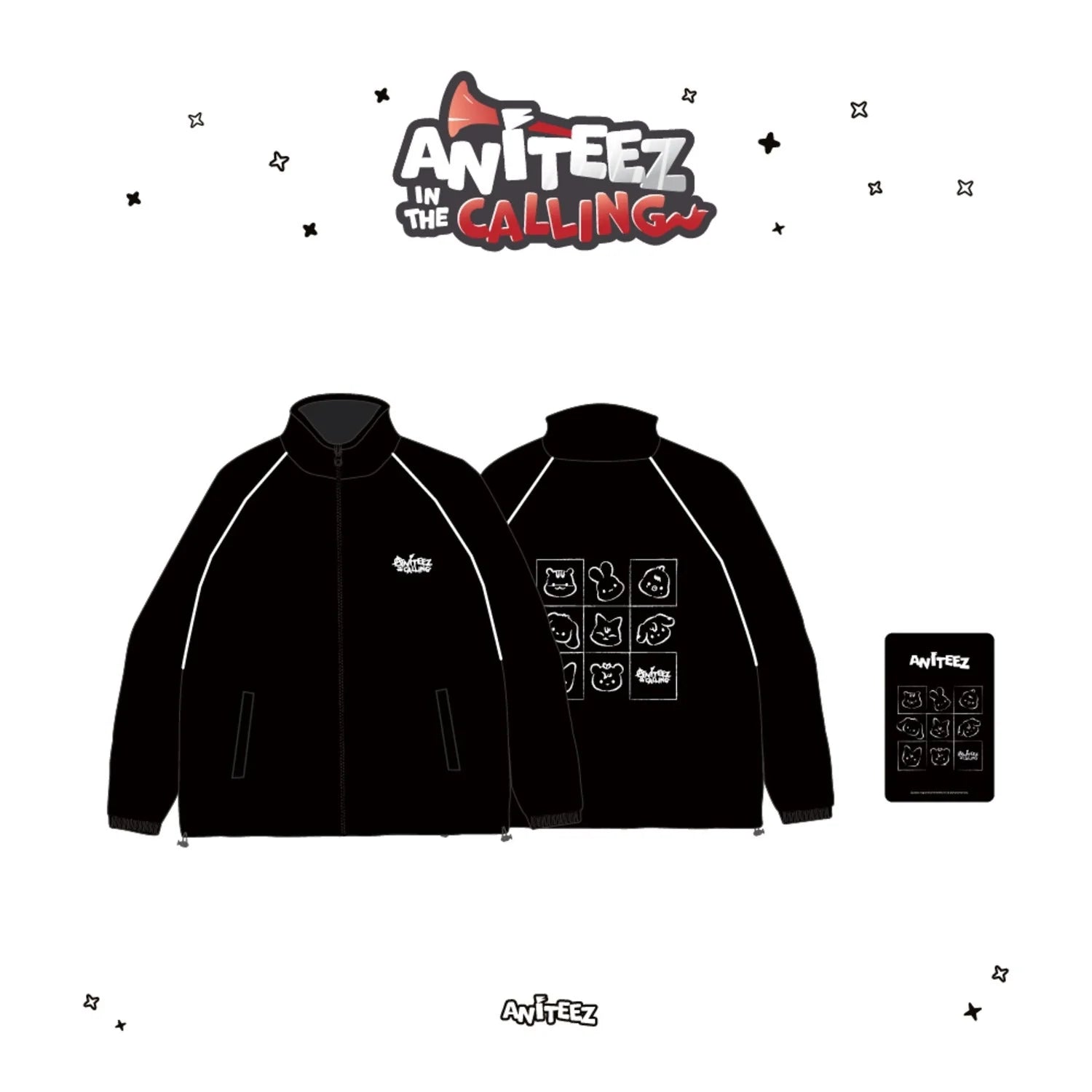 PRE-ORDER) ATEEZ - ANITEEZ IN THE CALLING - WINDBREAKER JACKET