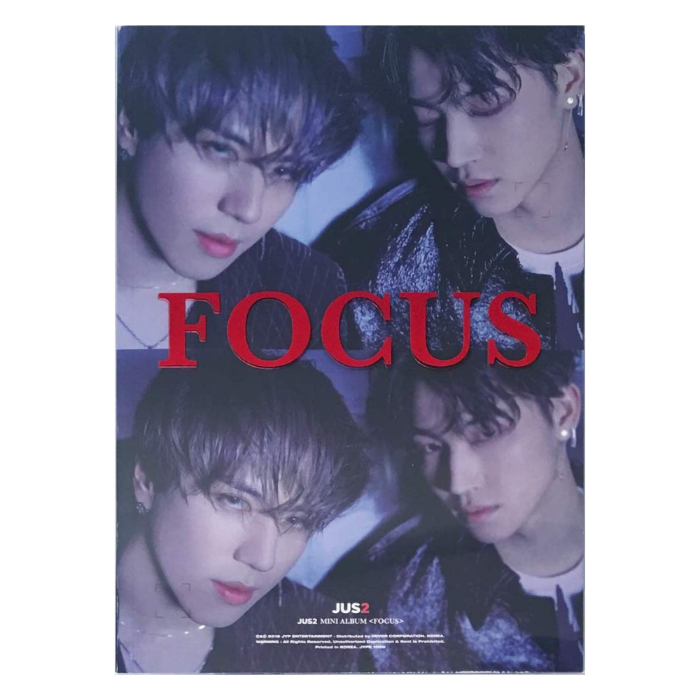 JUS2 - FOCUS (MINI ALBUM) (2 VERSIONS) - LightUpK