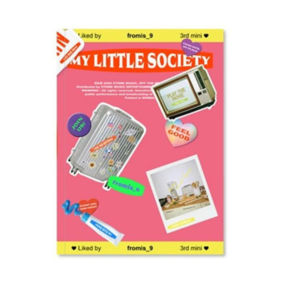 FROMIS_9 - MY LITTLE SOCIETY (3RD MINI ALBUM) (2 VERSIONS) - LightUpK