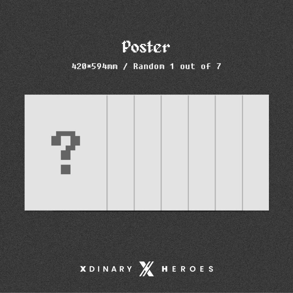 XDINARY HEROES - OVERLOAD (2ND MINI ALBUM) (4 VERSIONS) - LightUpK