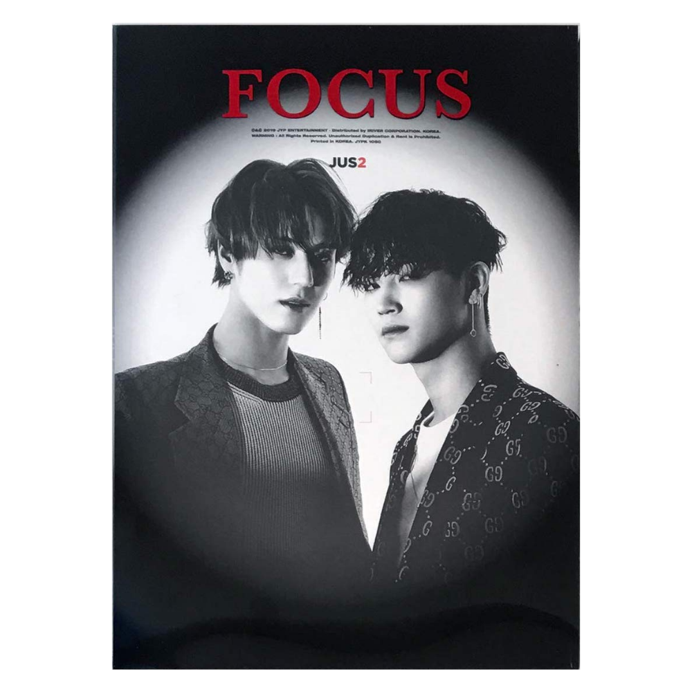 JUS2 - FOCUS (MINI ALBUM) (2 VERSIONS) - LightUpK