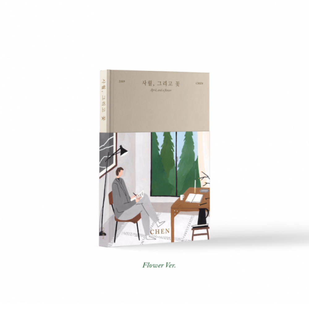 CHEN - APRIL, AND FLOWER (1ST MINI ALBUM) (2 VERSIONS) - LightUpK