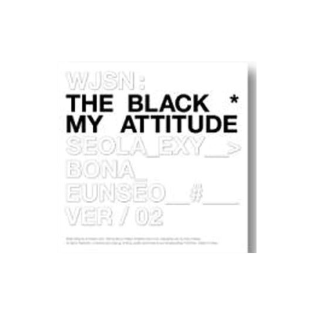 WJSN THE BLACK - MY ATTITUDE (1ST SINGLE ALBUM) (2 VERSIONS) - LightUpK