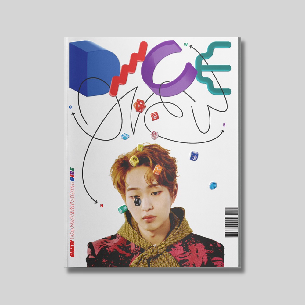 ONEW - DICE (2ND MINI ALBUM) PHOTO BOOK VER. (2 VERSIONS) - LightUpK