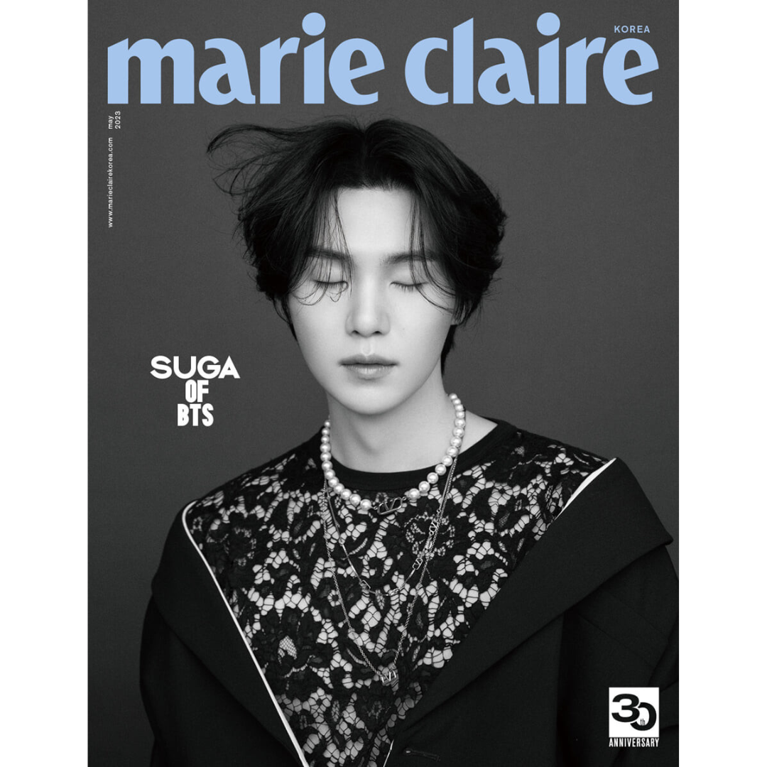 MARIE CLAIRE (WOMEN'S MONTHLY): MAY [2023] (SUGA of BTS) (3 VERSIONS)