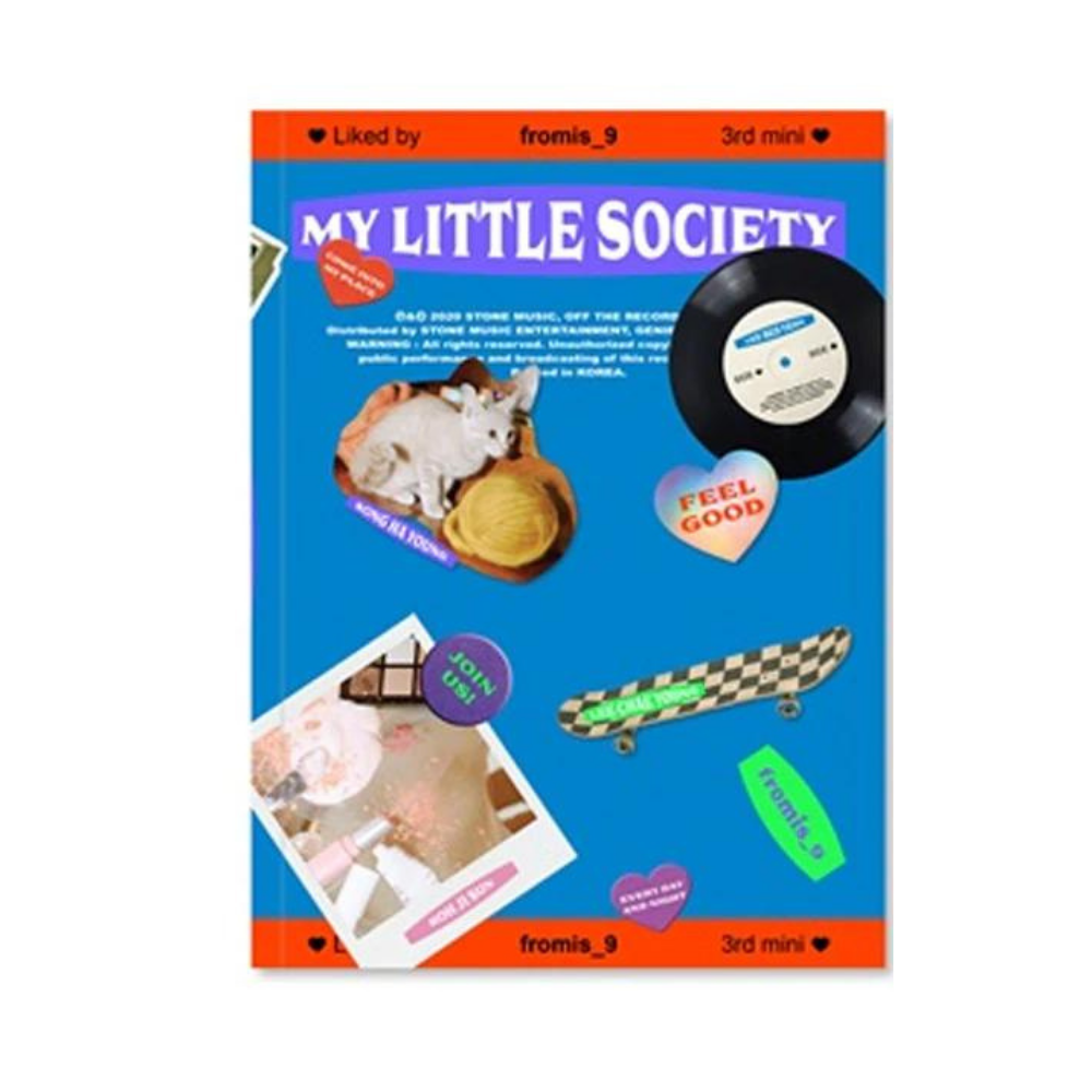 FROMIS_9 - MY LITTLE SOCIETY (3RD MINI ALBUM) (2 VERSIONS) - LightUpK