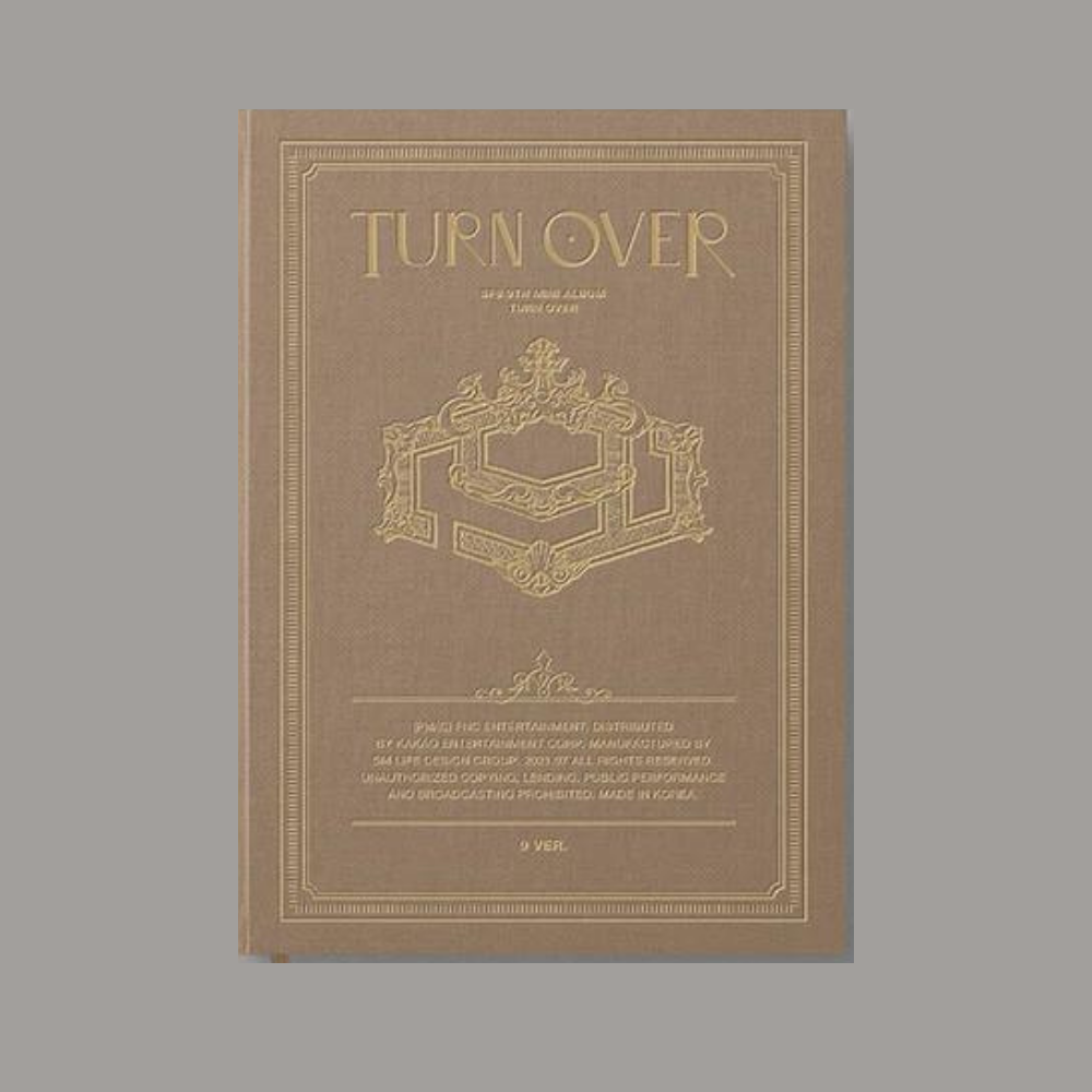 SF9 - TURN OVER (9TH MINI ALBUM) STANDARD VER. (3 VERSIONS) - LightUpK