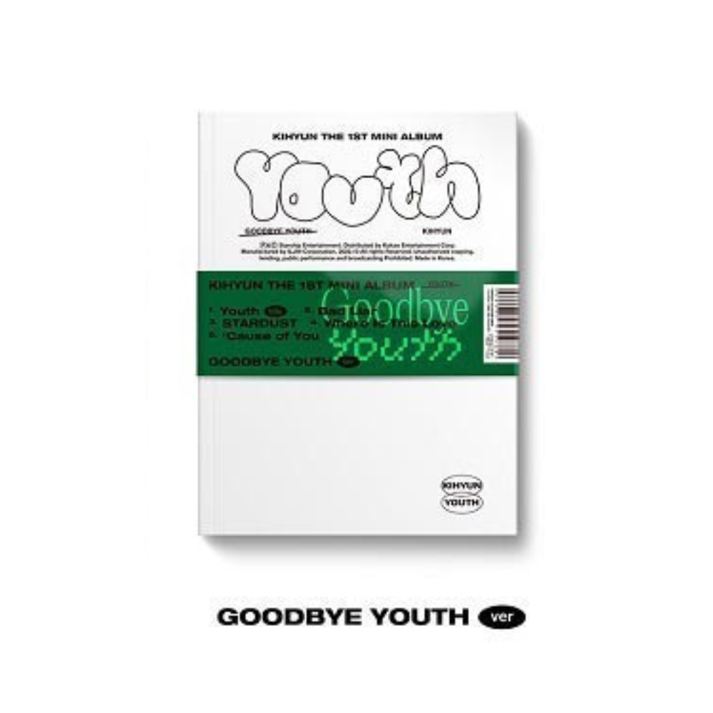KIHYUN - 1ST MINI ALBUM 'YOUTH' (3 VERSIONS)