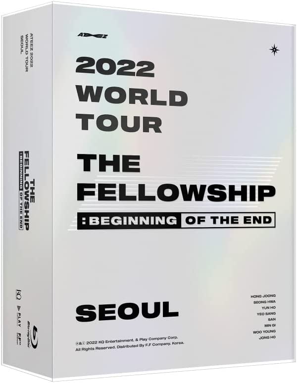 ATEEZ THE FELLOWSHIP 2022 ソウル　Blu-ray ATEEZ - ATEEZ THE FELLOWSHIP : BEGINNING OF THE END SEOUL [BLU-RAY]