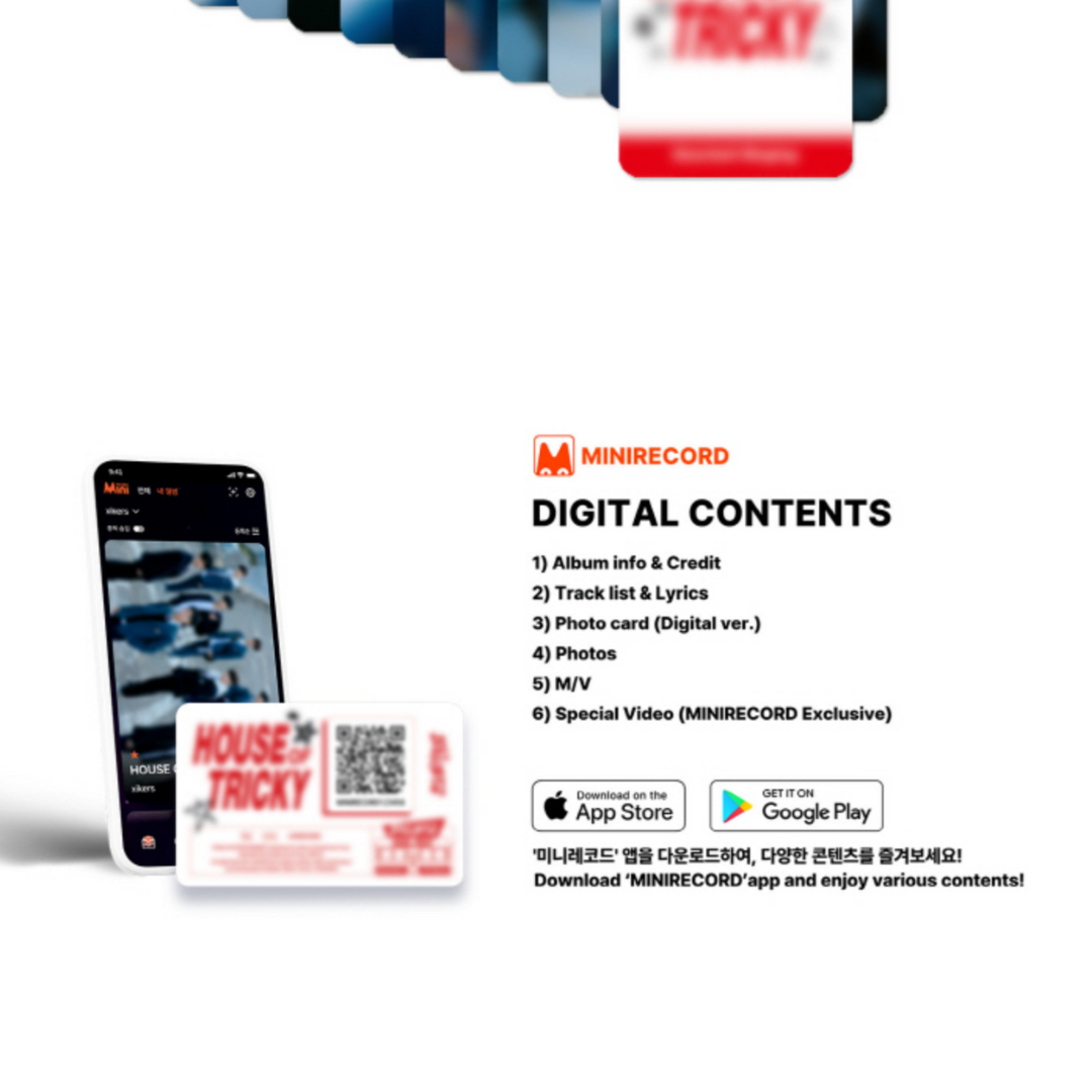 XIKERS - HOUSE OF TRICKY : DOORBELL RINGING (1ST MINI ALBUM) STAR VER. (PLATFORM VER.) - LightUpK