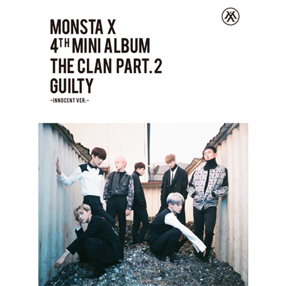 MONSTA X - THE CLAN 2.5 PART.2 GUILTY (4TH MINI ALBUM) (2 VERSIONS) - LightUpK