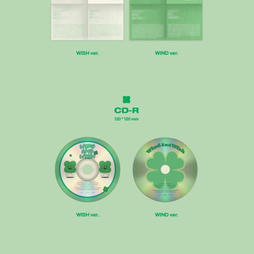 BTOB - WIND AND WISH (12TH MINI ALBUM) (2 VERSIONS) - LightUpK