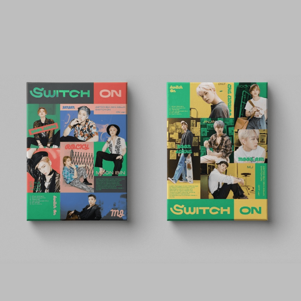 ASTRO - SWITCH ON (8TH MINI ALBUM) (2 VERSIONS)