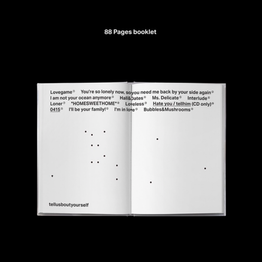 BAEK YE RIN - TELLUSBOUTYOURSELF - LightUpK