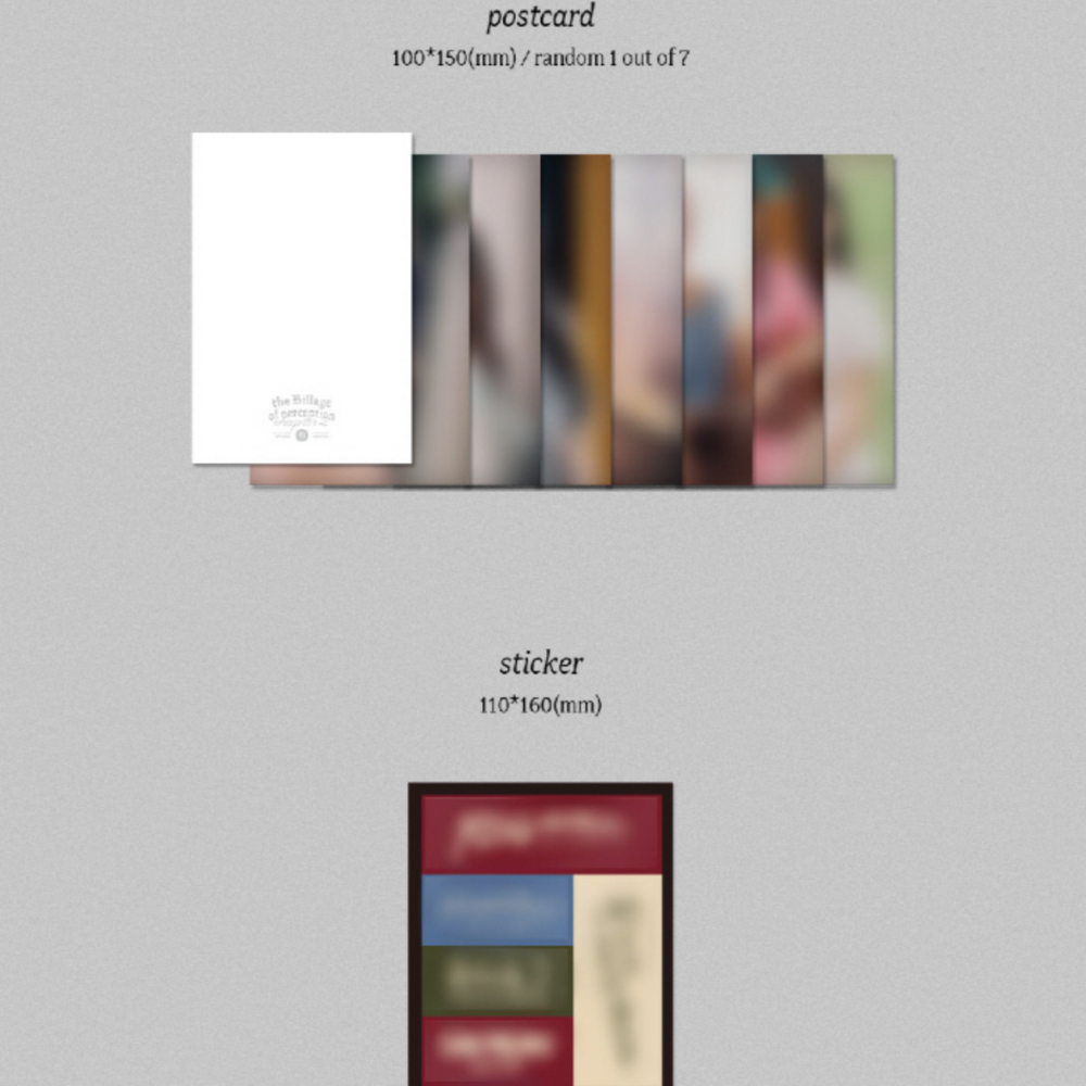 BILLLIE - THE BILLAGE OF PERCEPTION : CHAPTER TWO (3RD MINI ALBUM) (3 VERSIONS) - LightUpK