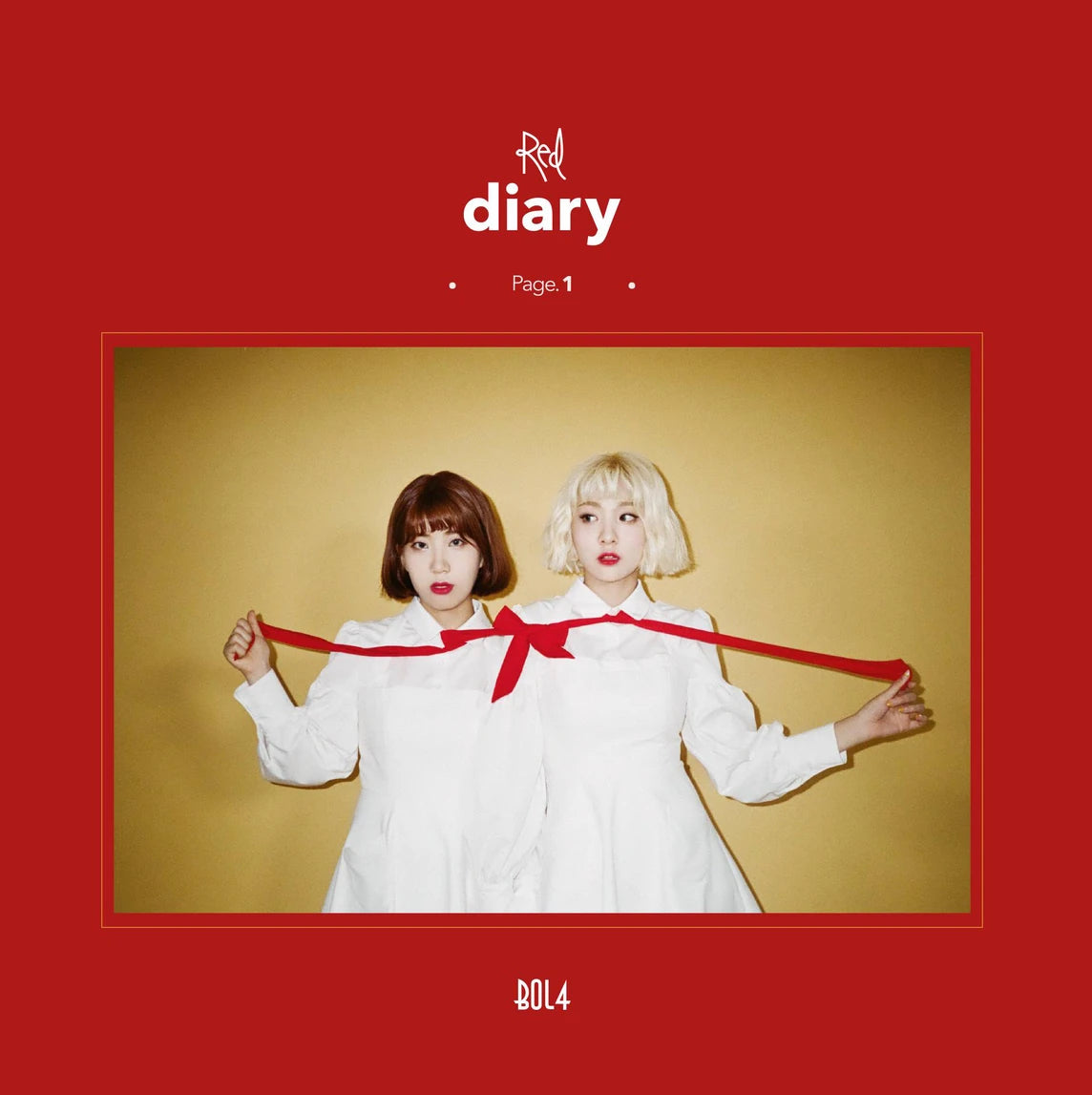 BOLBBALGAN4 - RED DIARY PAGE.1 (MINI ALBUM) - LightUpK