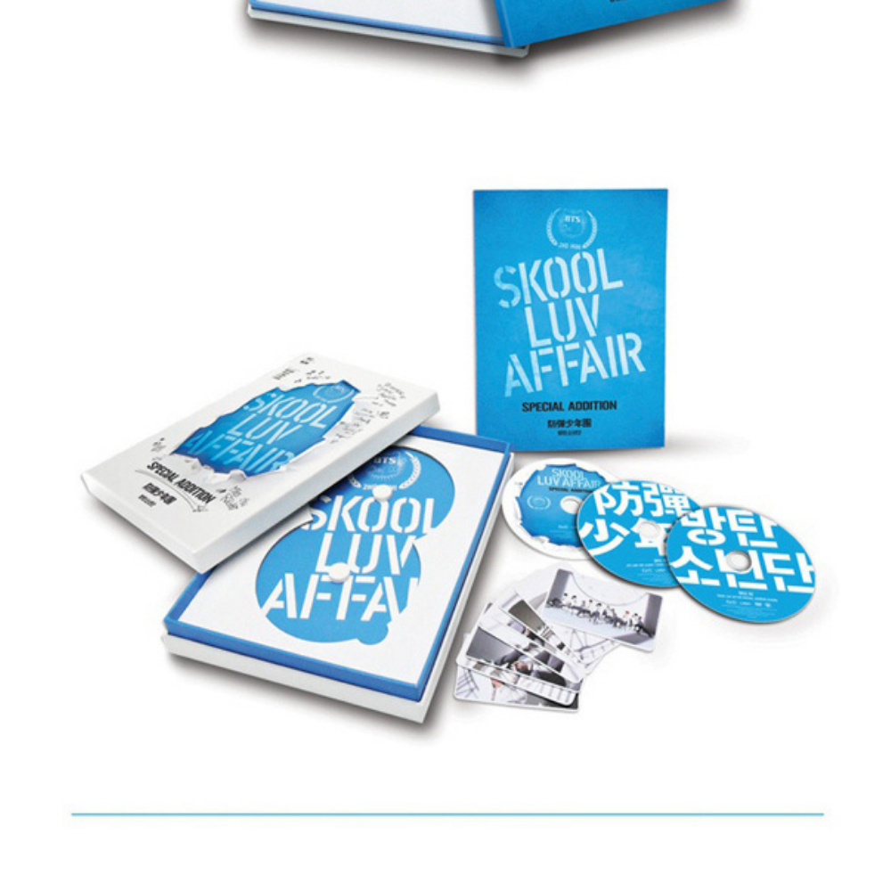 BTS - SKOOL LUV AFFAIR (2ND MINI ALBUM : SPECIAL ADDITION) < CD + 2 DVD > - LightUpK