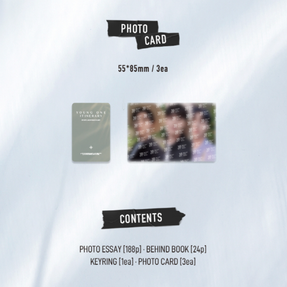 DAY6 YOUNG K - YOUNG ONE ITINERARY STOP 3 : MONTHLY DIARY - LightUpK