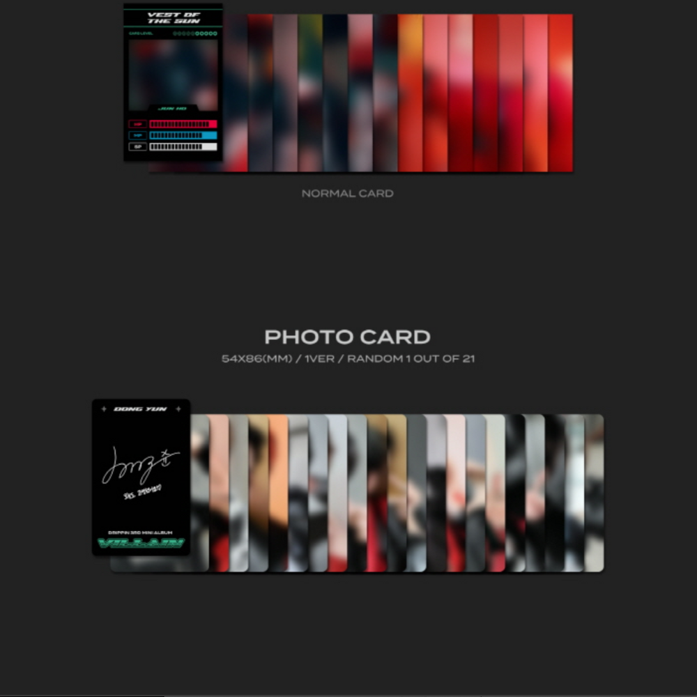 DRIPPIN - VILLAIN (3RD MINI ALBUM) (2 VERSIONS) - LightUpK