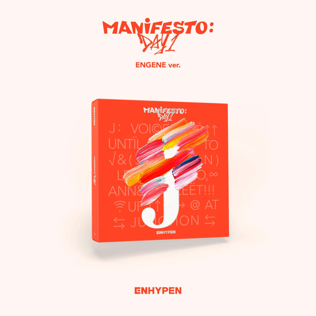 ENHYPEN - MANIFESTO : DAY 1 (ENGENE VER.) (3 VERSIONS) - LightUpK