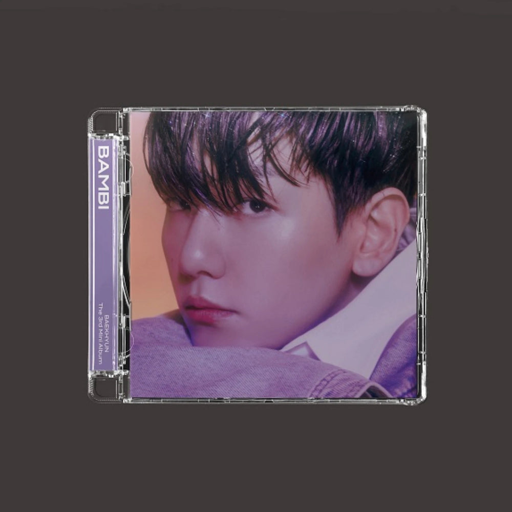 BAEKHYUN - BAMBI (3RD MINI ALBUM) (JEWEL CASE VER.) (2 VERSIONS) - LightUpK