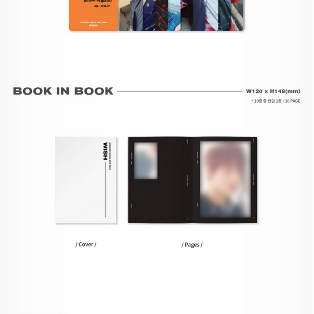 GOLDEN CHILD - WISH (3RD MINI ALBUM) (2 VERSIONS) - LightUpK