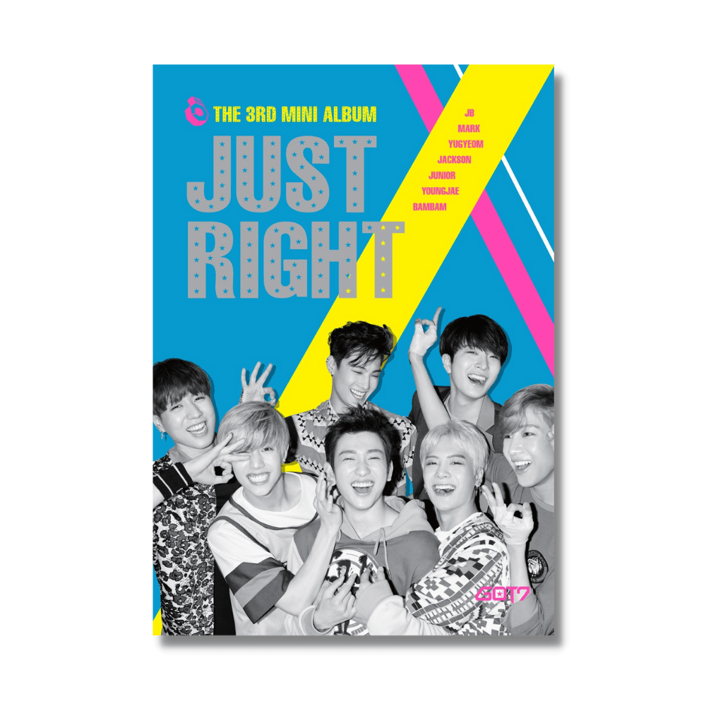 GOT7 - JUST RIGHT (3RD MINI ALBUM) - LightUpK