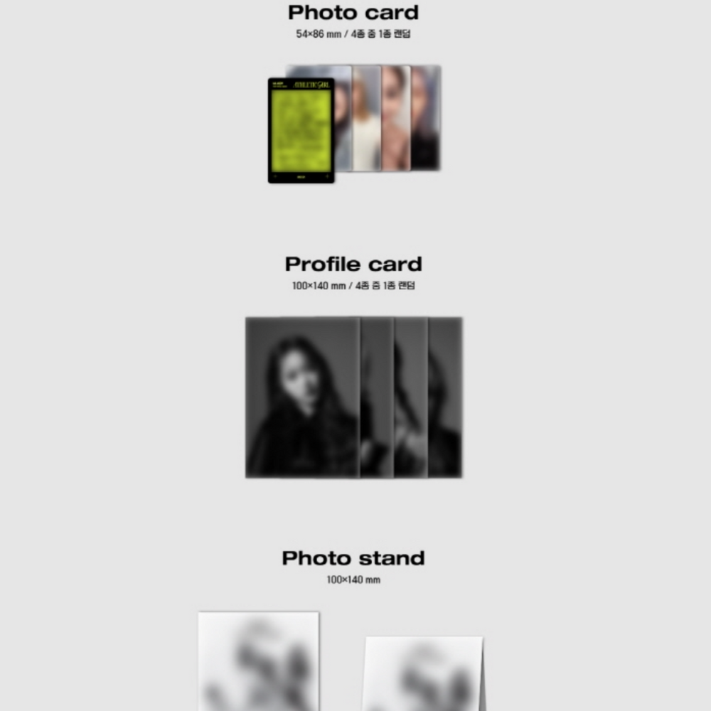 H1-KEY - ATHLETIC GIRL (1ST SINGLE ALBUM) - LightUpK