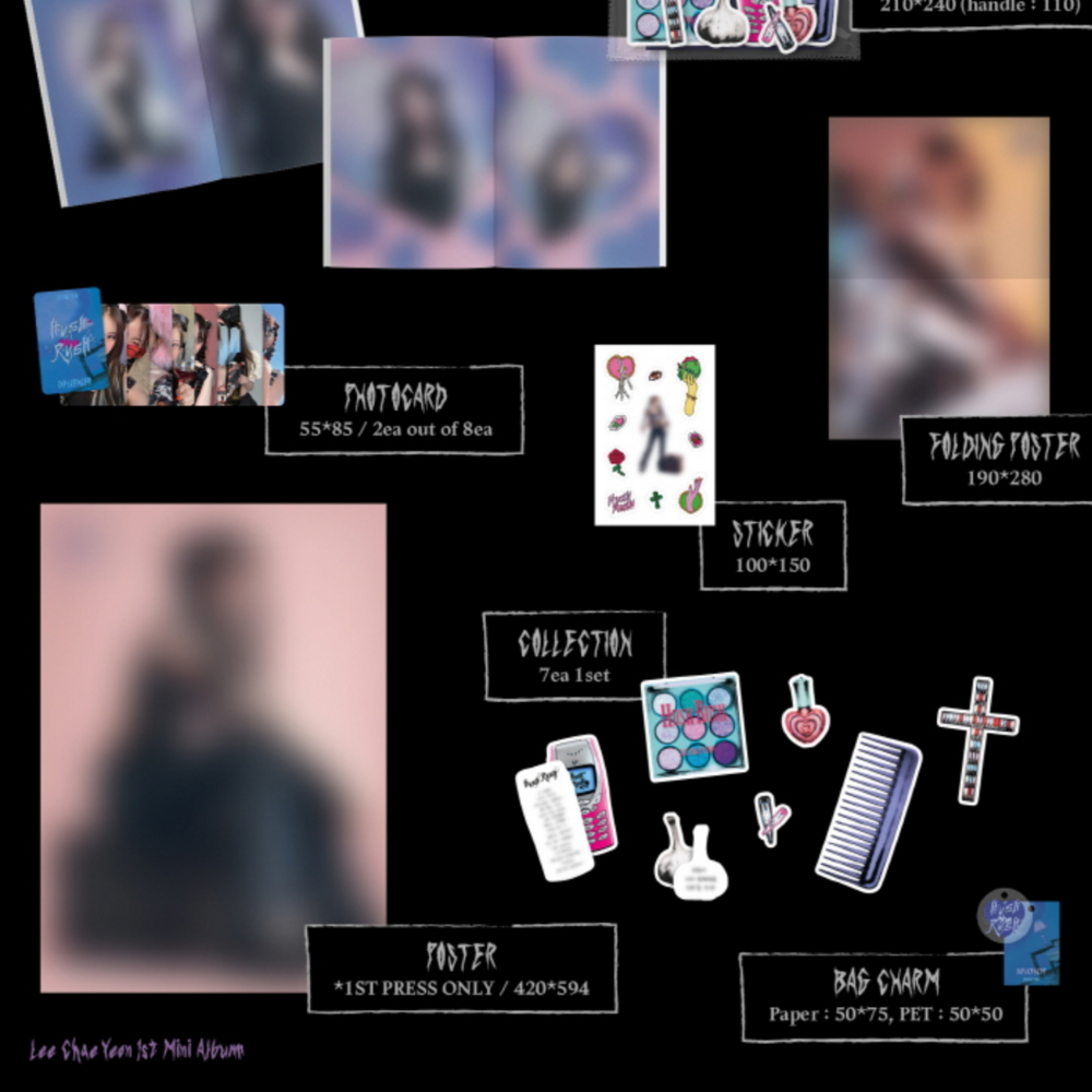 LEE CHAE YEON - HUSH RUSH (2 VERSIONS) - LightUpK