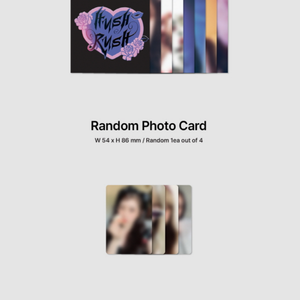 LEE CHAE YEON - HUSH RUSH (KIT ALBUM) - LightUpK